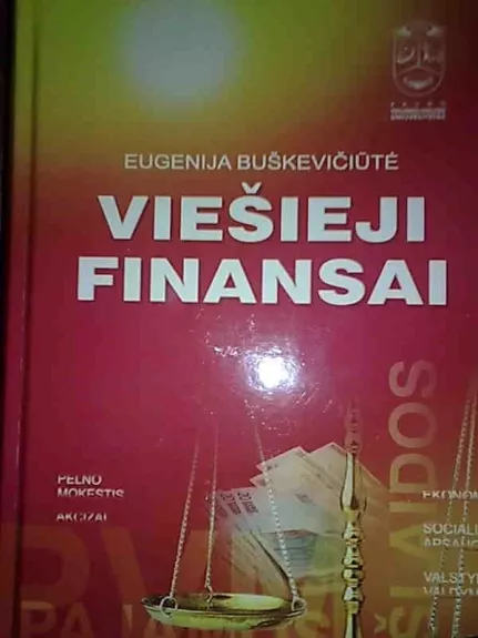 Viešieji finansai - Eugenija Buškevičiūtė, knyga