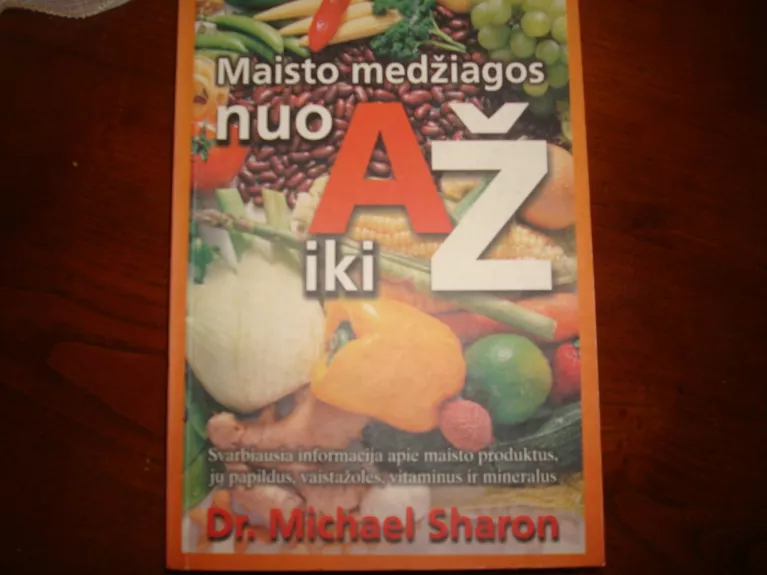 Maisto medžiagos nuo A iki Ž - Michael Sharon, knyga