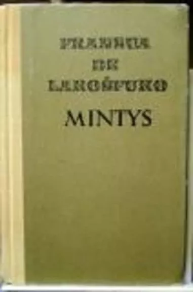 Mintys, arba Moralinės sentencijos ir maksimos - Fransua de Larošfuko, knyga