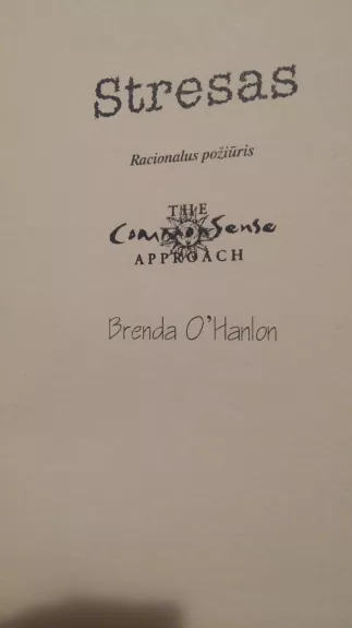 Stresas - Brenda O'Hanlon, knyga 1