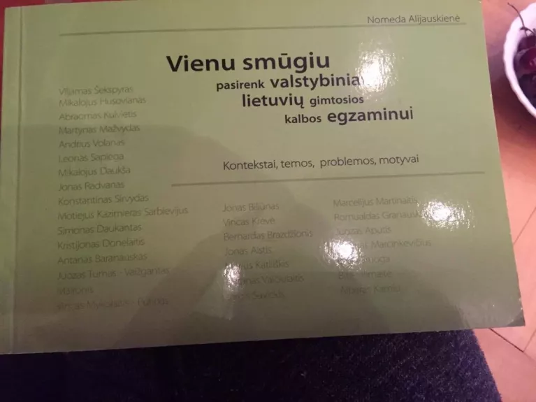 Vienu smūgiu pasirenk lietuvių kalbos valstybiniam egzaminui - Alijauskienė Nomeda, knyga