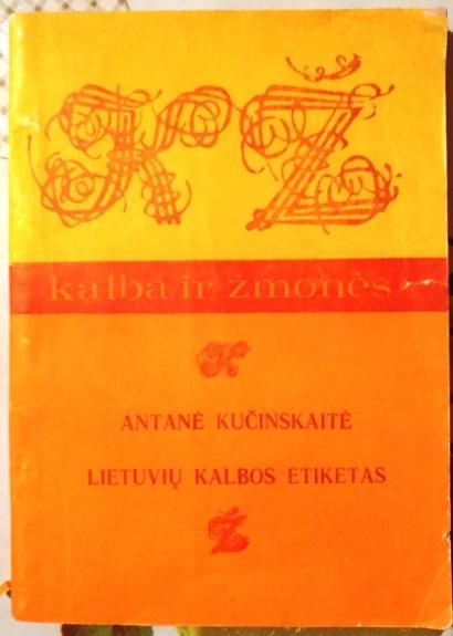 Lietuvių kalbos etiketas