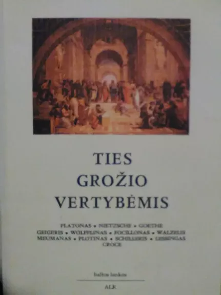 Ties grožio vertybėmis