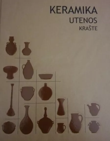 Keramika Utenos krašte - Vida Navikienė, knyga