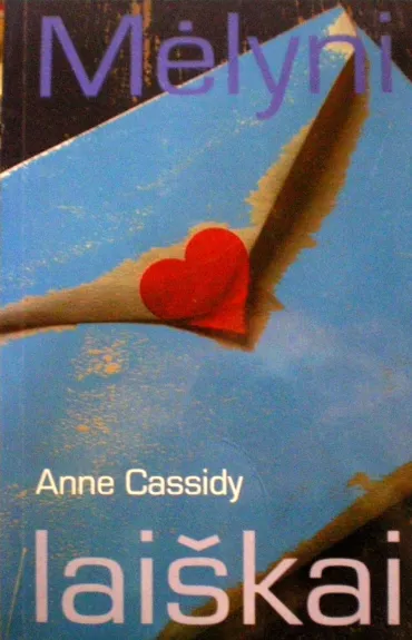 Mėlyni laiškai - Anne Cassidy, knyga