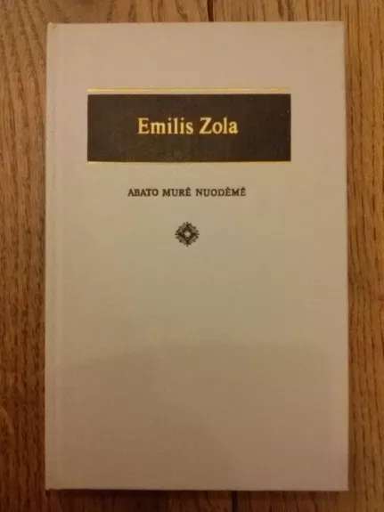 Abato Murė nuodėmė - Emilis Zola, knyga