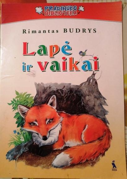 Lapė ir vaikai - Jonas Biliūnas, knyga