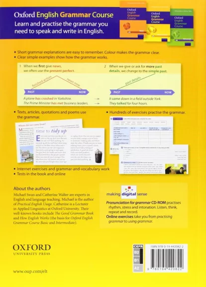 Oxford English Grammar Course - Michael Swan Catherine Walter, knyga 1