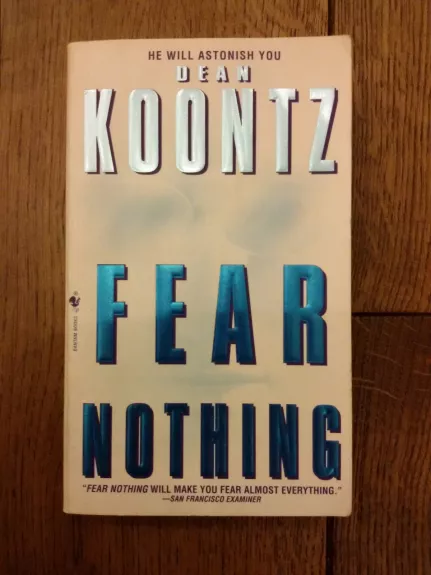 Fear Nothing - Dean Koontz, knyga