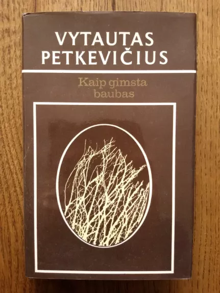 Kaip gimsta baubas - Vytautas Petkevičius, knyga