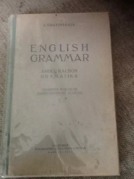 English Grammar - Irina Gruzinskaja, knyga