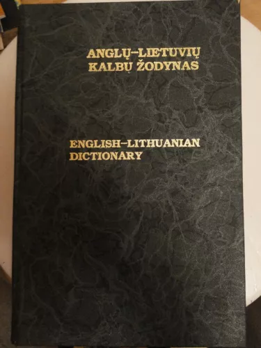 AL Anglų - lietuvių kalbų žodynas