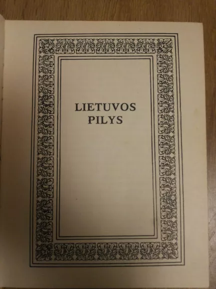 Lietuvos pilys - Autorių Kolektyvas, knyga