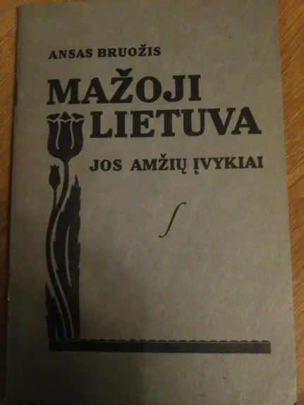 Mažoji Lietuva - Ansas Bruožis, knyga