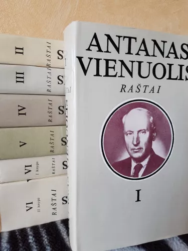 Raštai (7 tomai) - Antanas Vienuolis, knyga