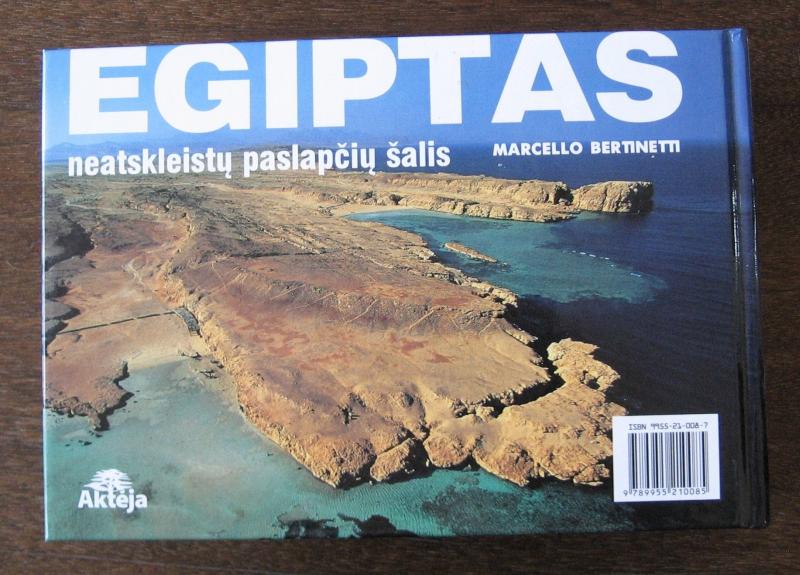 Egiptas: neatskleistų paslapčių šalis - Marcello Bertinetti, knyga 1