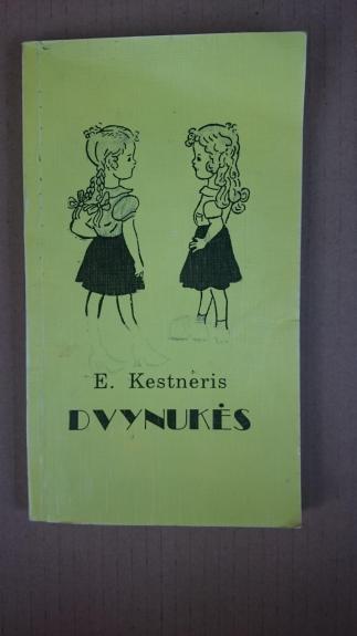 Dvynukės - Erich Kastner, knyga