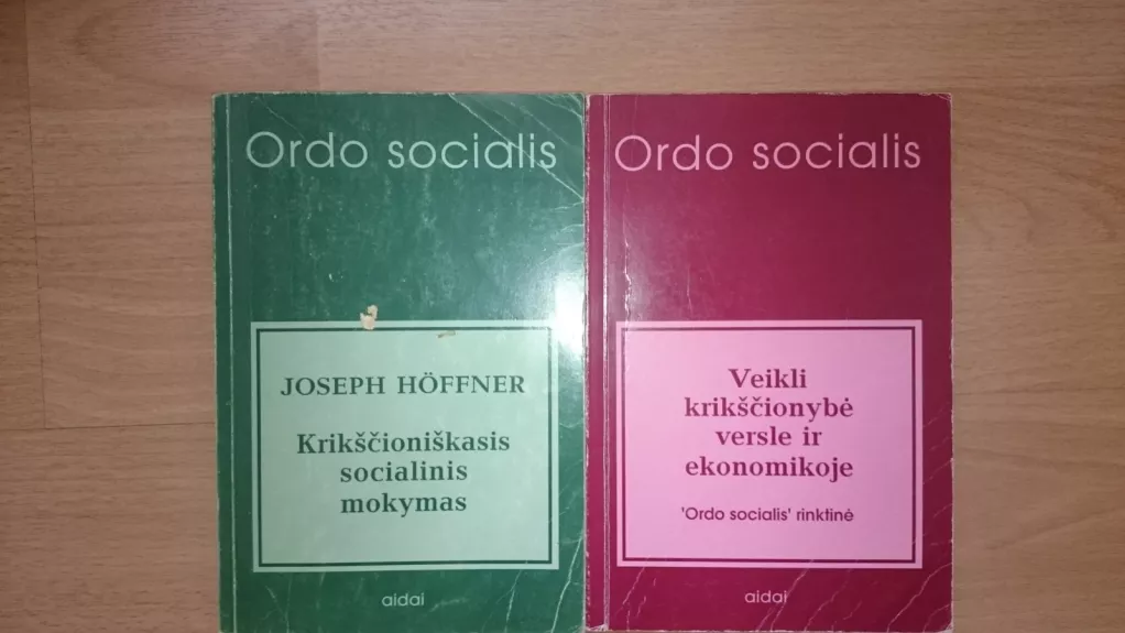 Veikli krikščionybė versle ir ekonomikoje - Joseph Hoffner, knyga