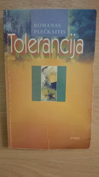 Tolerancija - R. Plečkaitis, knyga