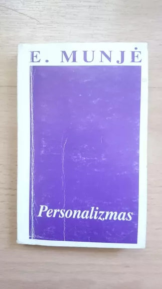 Personalizmas - Emanuelis Munjė, knyga