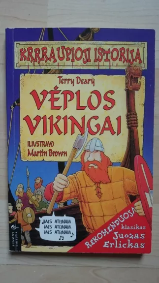 Vėplos vikingai - Terry Deary, knyga
