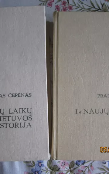 Naujųjų laikų Lietuvos istorija (2 dalys)