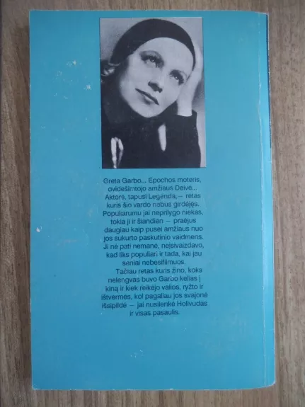 Greta Garbo - Judit Csengery, knyga 1