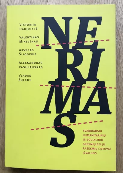 Nerimas - Autorių Kolektyvas, knyga