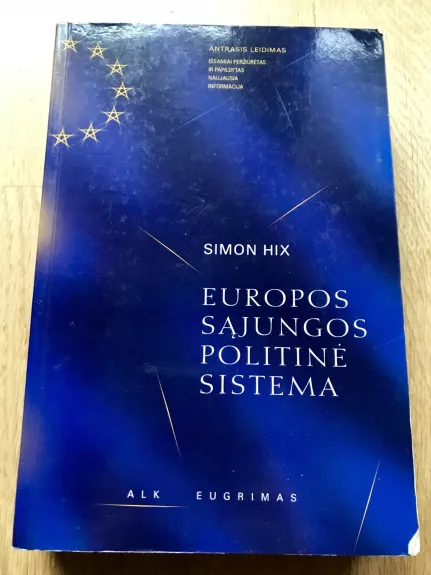 Europos Sąjungos politinė sistema - Simon Hix, knyga