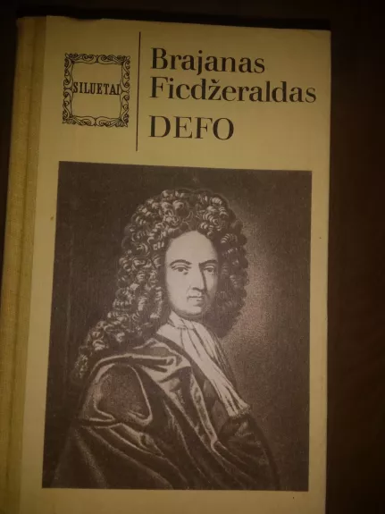 Defo - Brajanas Ficdžeraldas, knyga
