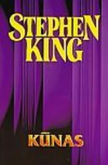 Kūnas - Stephen King, knyga