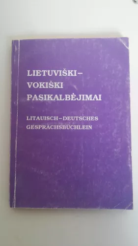 Lietuviški-vokiški pasikalbėjimai - J. Križinauskas, knyga