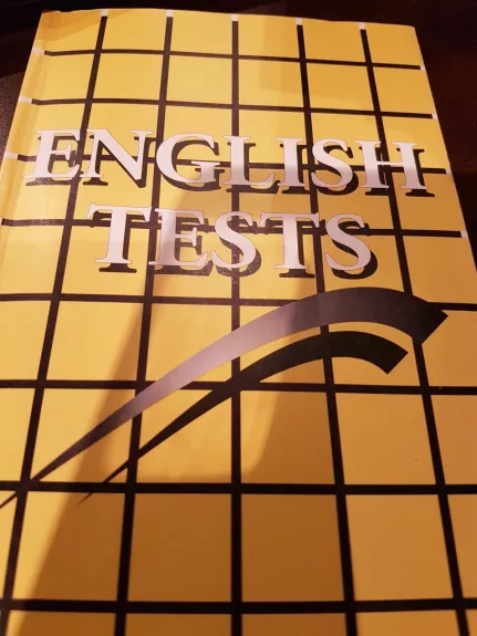 English tests - Ina Jaškūnaitė, knyga