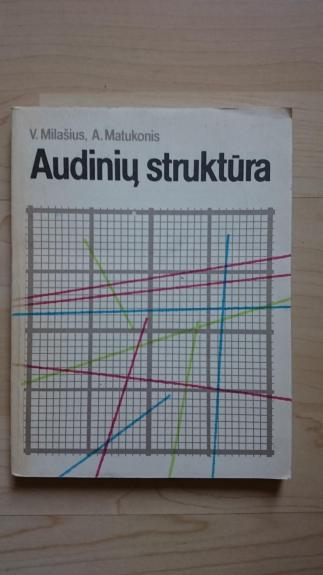 Audinių struktūra ir analizė - V. Milašius, knyga