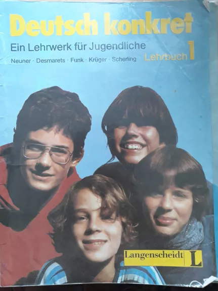 Deutsch konkret. Lehrbuch - Autorių Kolektyvas, knyga