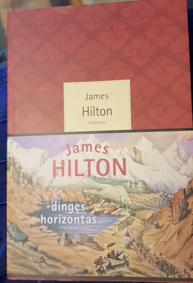 Dingęs horizontas - James Hilton, knyga