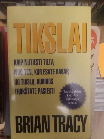 Tikslai - Brian Tracy, knyga