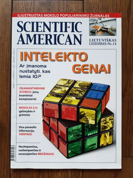 Scientific American, 2008 m., Nr. 14