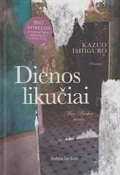 Dienos likučiai - Kazuo Ishiguro, knyga