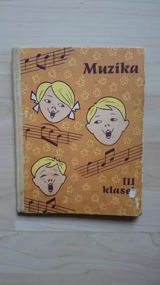 Muzika III klasei - Vida Krakauskaitė, knyga