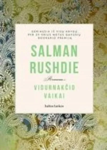 Vidurnakčio  vaikai - Salman Rushdie, knyga