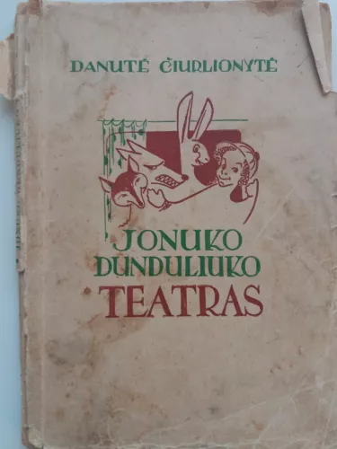 Jonuko Dunduliuko teatras - Danutė Čiurlionytė, knyga
