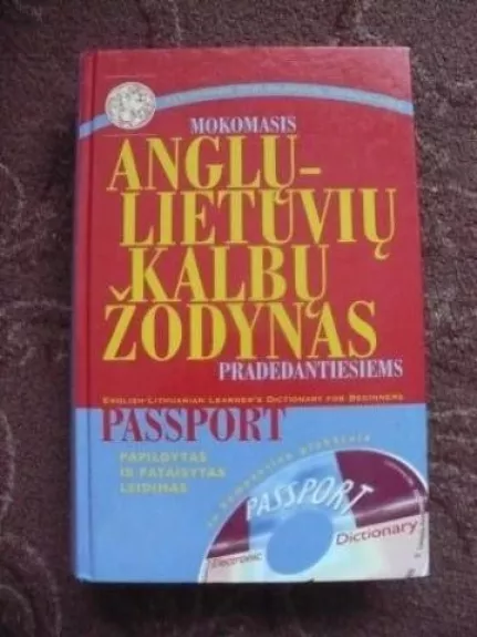 Mokomasis anglų-lietuvių kalbų žodynas pradedantiesiems - Autorių Kolektyvas, knyga