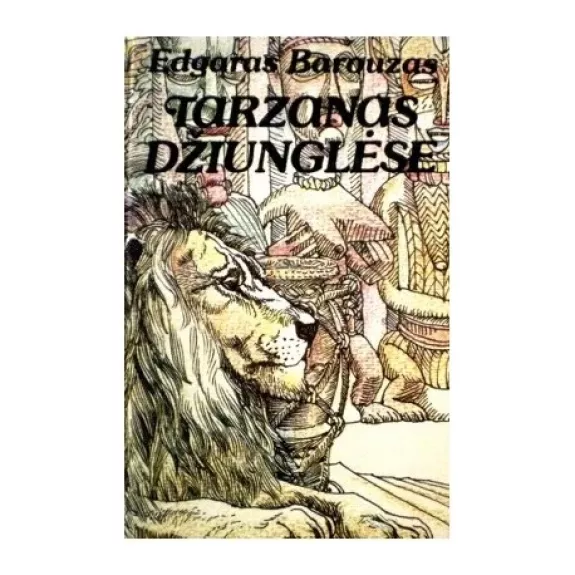 Tarzanas džiunglėse - Barouzas Edgaras, knyga