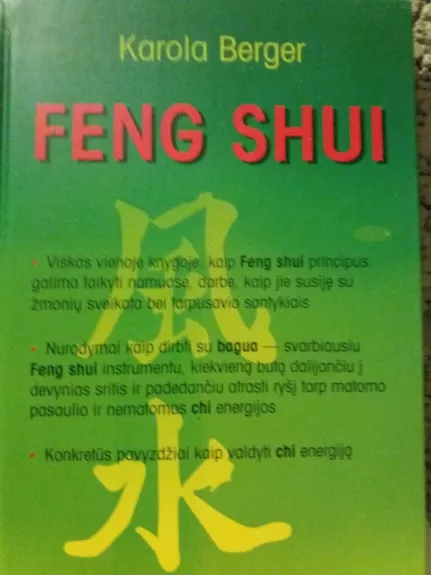 Feng Shui - Karola Berger, knyga