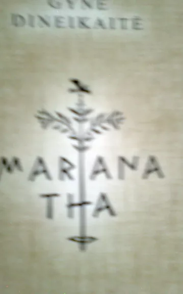 Marana Tha