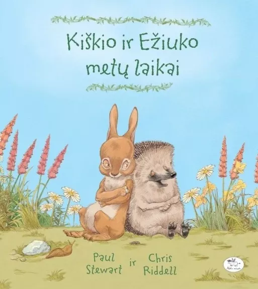 Kiškio ir ežiuko metų laikai - Paul Stewart, knyga