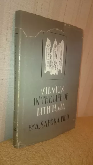 Vilnius in the life of Lithuania - Adolfas Šapoka, knyga