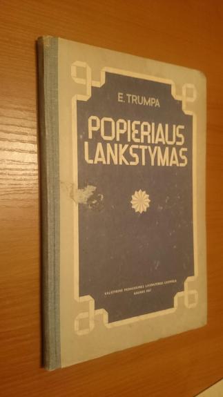 Popieriaus lankstymas