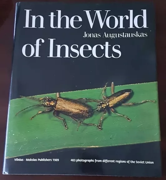 In the world of insects - Jonas Augustauskas, knyga